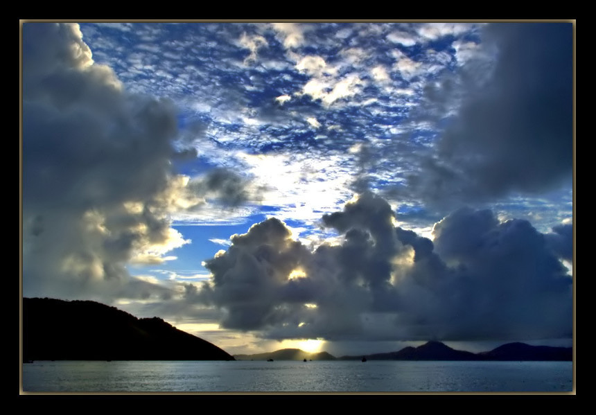 photo "Before the summer rain" tags: landscape, clouds, water