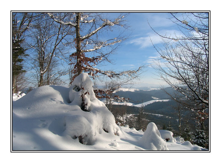 photo "Winter sketches" tags: landscape, mountains, winter