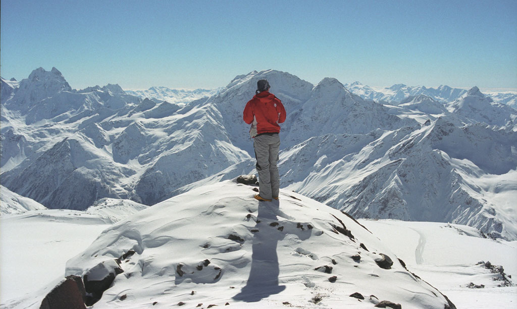 photo "Юлька on Elbrus" tags: landscape, mountains