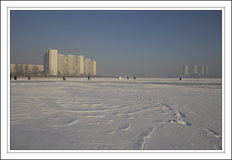 фото "б/н" метки: пейзаж, архитектура, зима