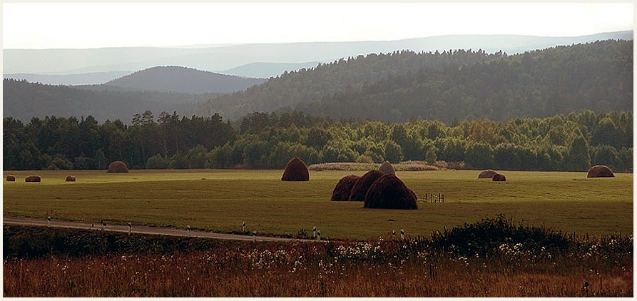 photo "About our Ural nature. (the End of summer(years))" tags: landscape, mountains, summer