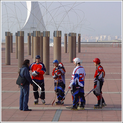 фото "Two teams" метки: путешествия, Европа