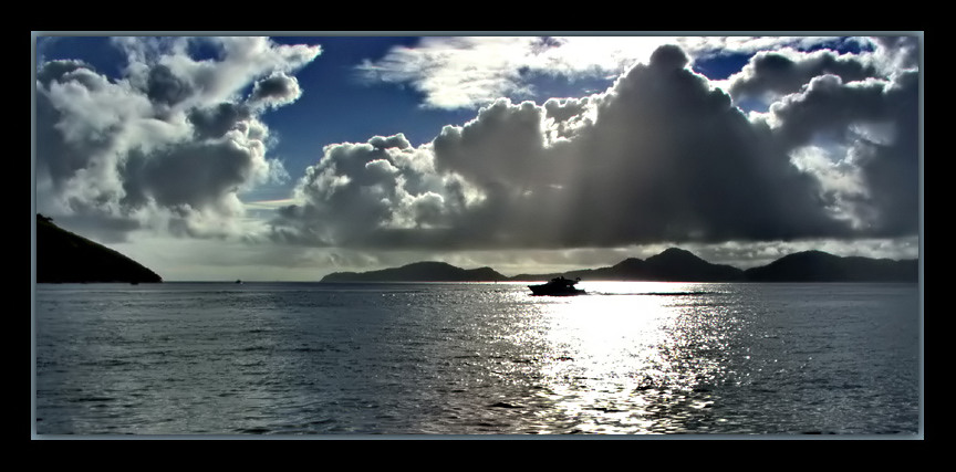 photo "Silver sunset" tags: landscape, clouds, water