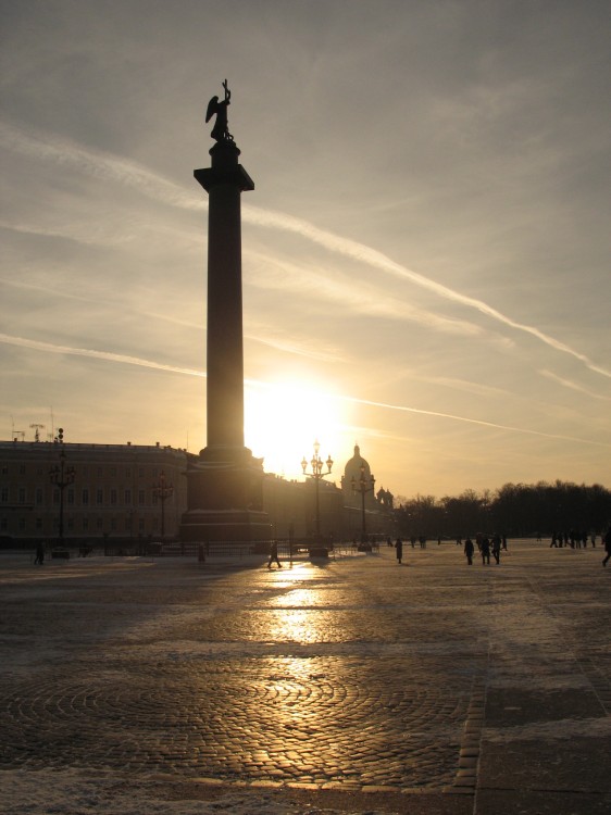 photo "The winter sun" tags: architecture, landscape, 