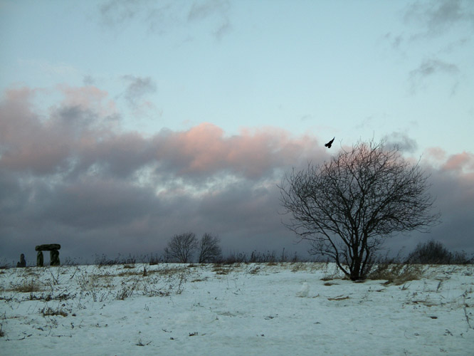 photo "Ancient field" tags: landscape, clouds, winter