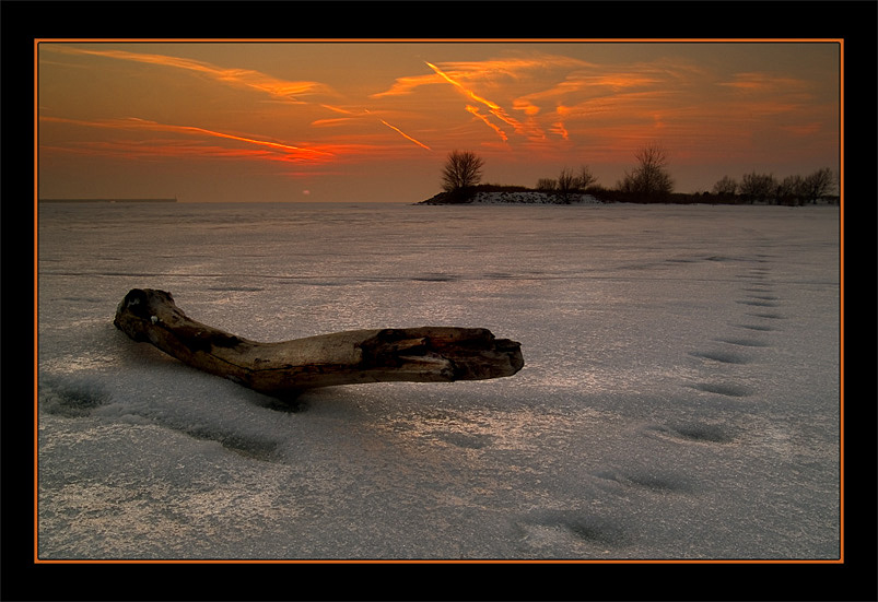 photo "In the beginning of February" tags: landscape, sunset, winter