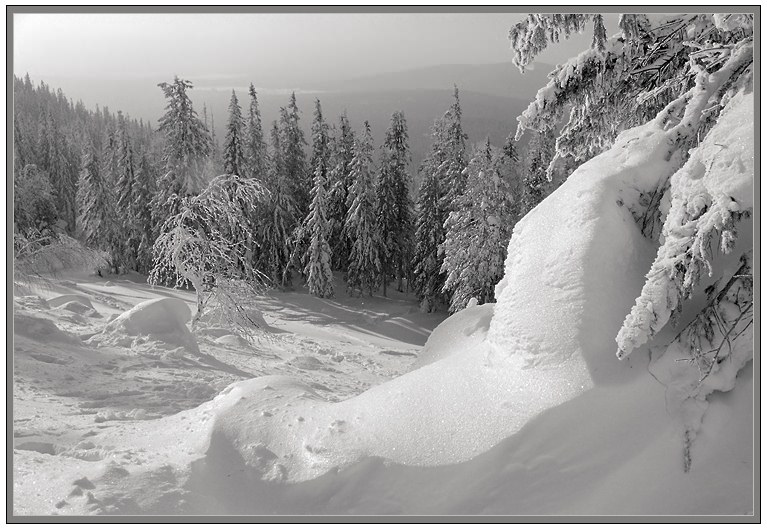 photo "On a stone placer V" tags: landscape, mountains, winter