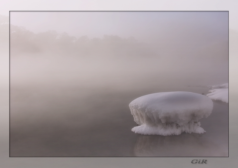 photo "Once again about a fog" tags: landscape, winter