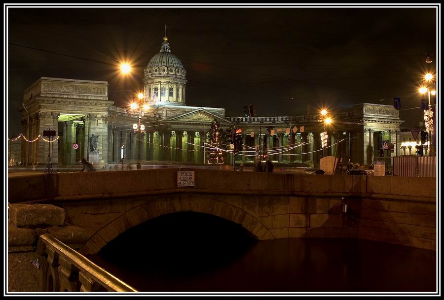 photo "Sight on Nevsky" tags: architecture, landscape, night