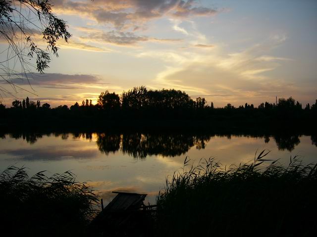 photo "Tranquillity" tags: landscape, sunset, water