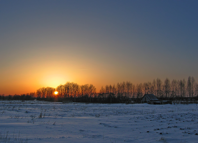 photo "*" tags: landscape, sunset