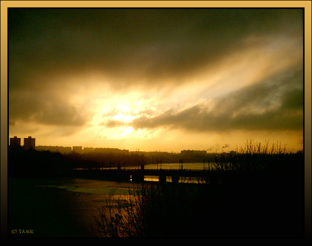 photo "Strange sunrise" tags: landscape, clouds, sunset