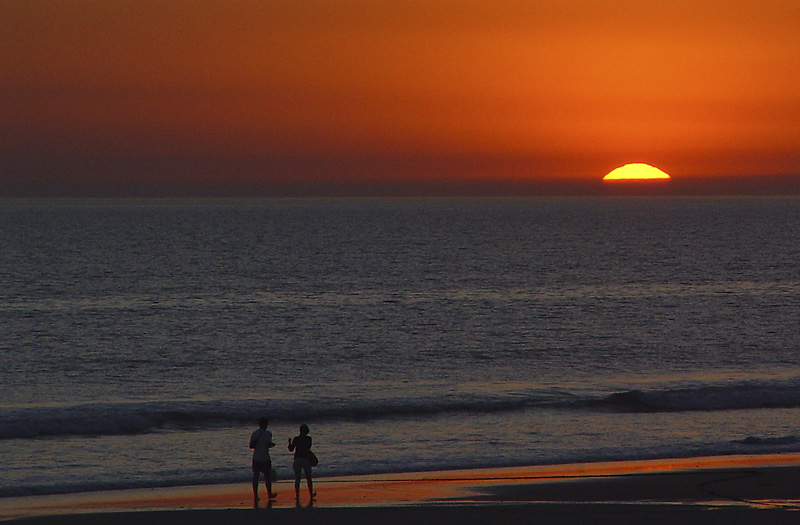 photo "Promenade" tags: landscape, sunset, water