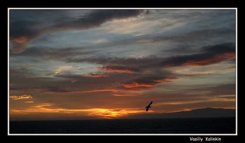 photo "Night flight" tags: travel, landscape, Africa, sunset