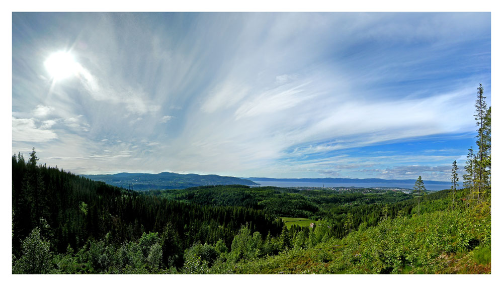 photo "Summer view to Trondheim" tags: landscape, summer