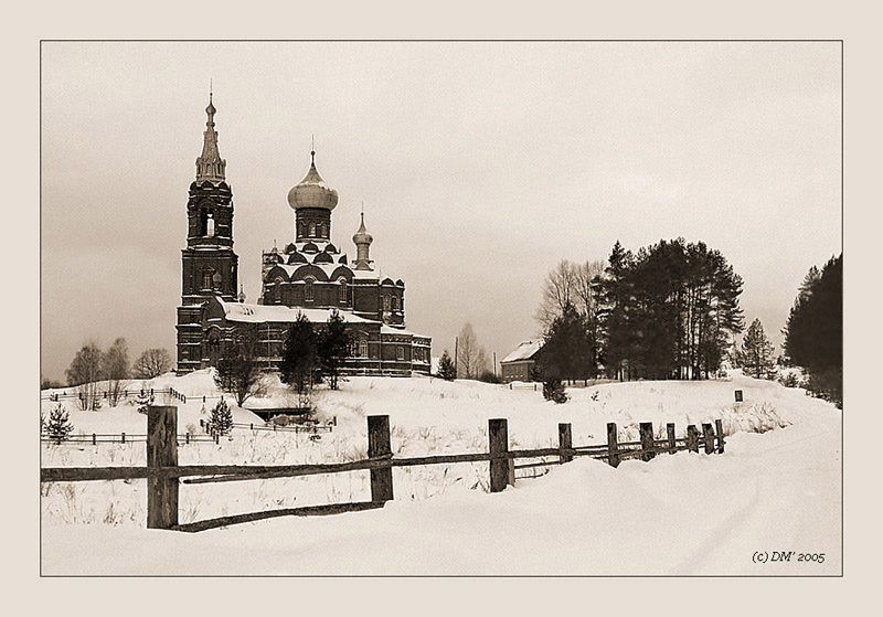 фото "Ширков Погост" метки: пейзаж, зима