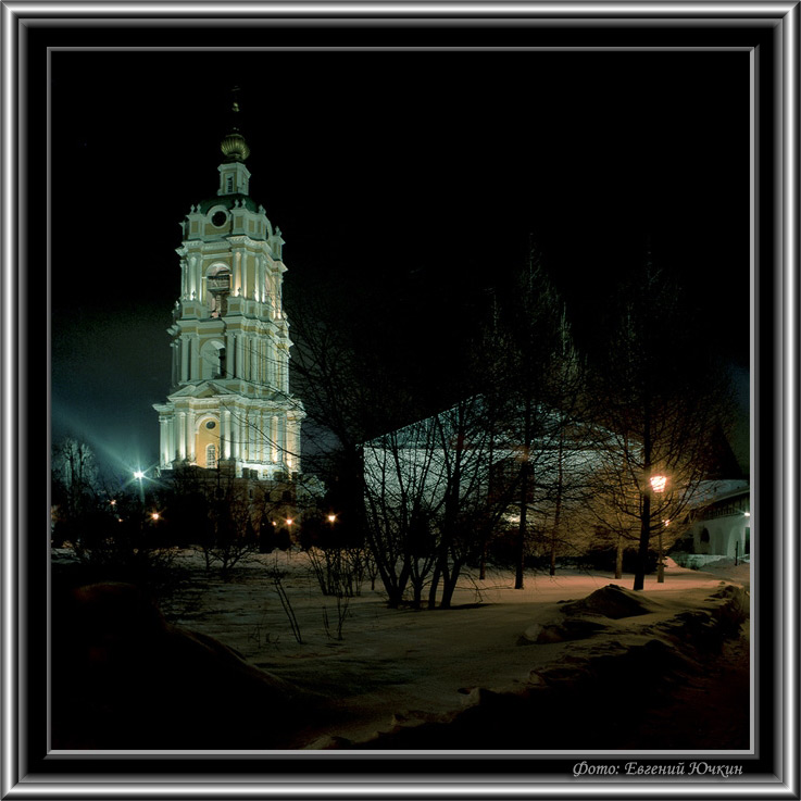 photo "Novospassky monastery. Belfry" tags: architecture, landscape, 