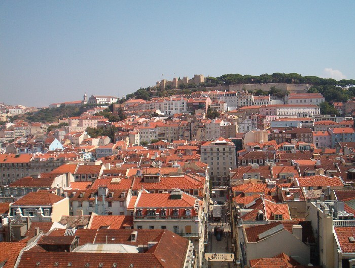 фото "St Jorge Castle" метки: архитектура, пейзаж, 