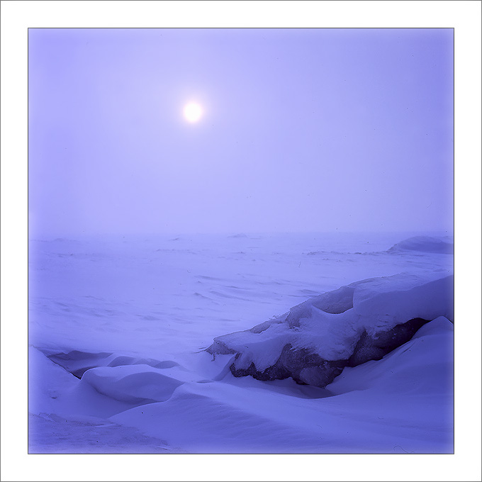 photo "Polar night" tags: landscape, water, winter