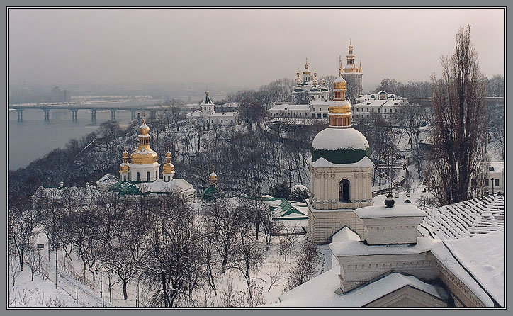 photo "Winter Kiev. Lavra" tags: misc., architecture, landscape, 