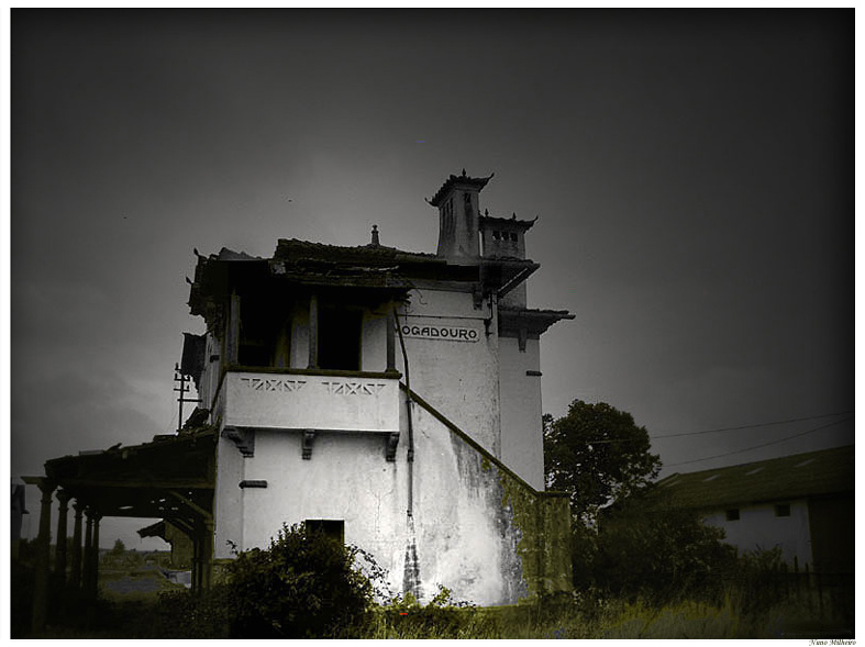 photo "Abandon house" tags: landscape, sunset