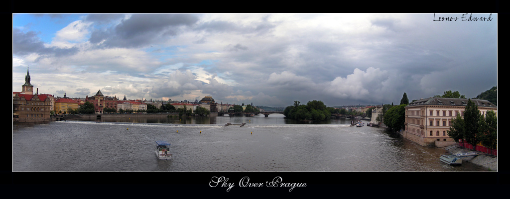 фото "Небо над Прагой" метки: архитектура, пейзаж, 