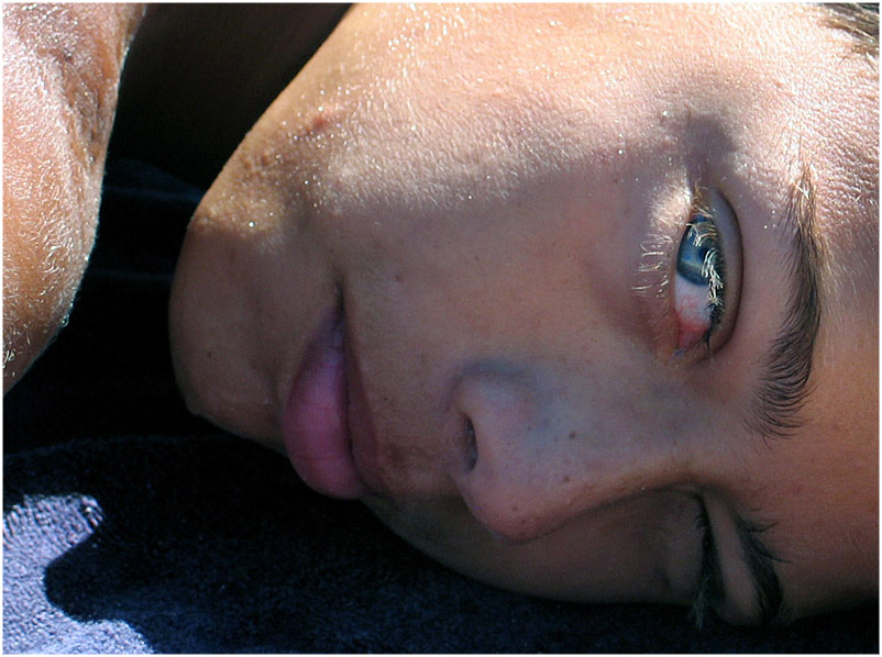 photo "Blue eye" tags: portrait, children