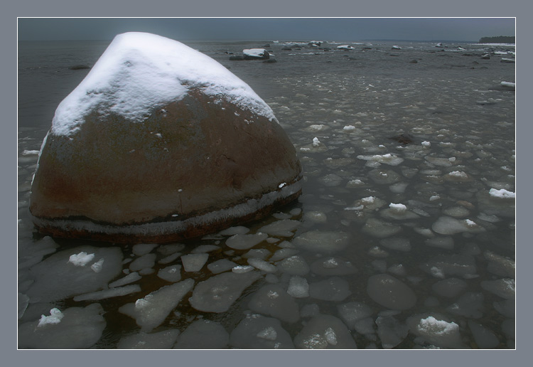фото "Лунный камень" метки: пейзаж, вода, зима