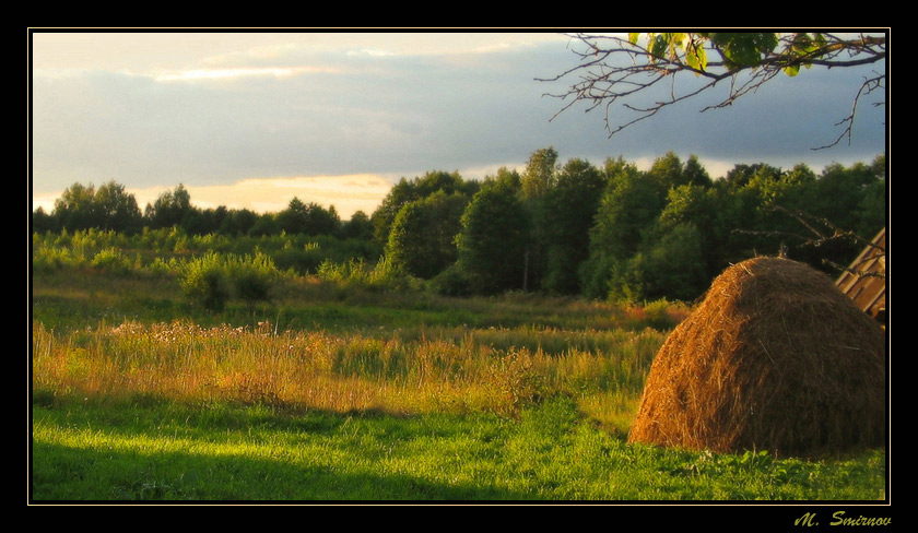 photo "Silent evening" tags: landscape, summer, sunset