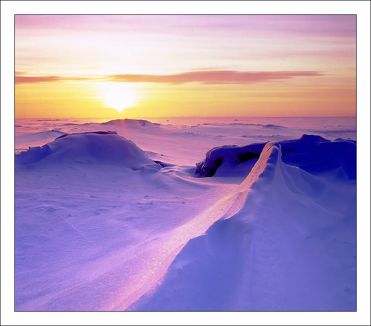 photo "Polar dreams" tags: landscape, sunset, winter