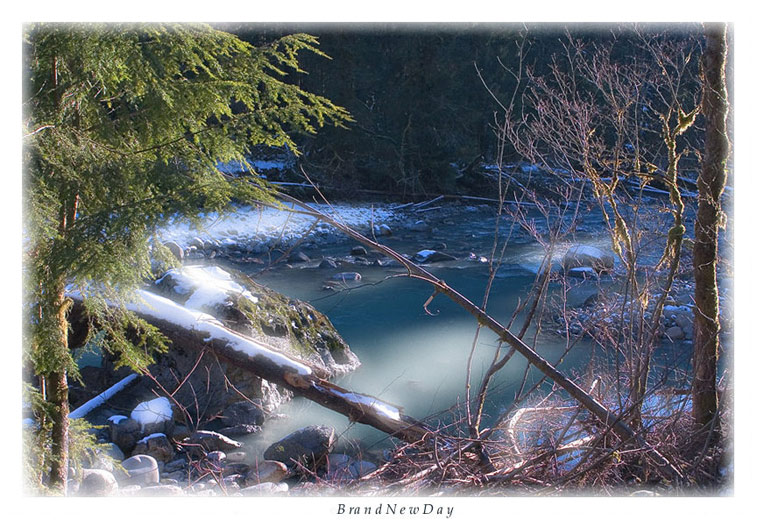 photo "New Day" tags: landscape, water, winter