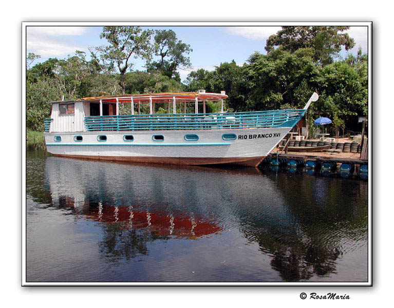 photo "Boat and Reflections" tags: travel, landscape, South America, water