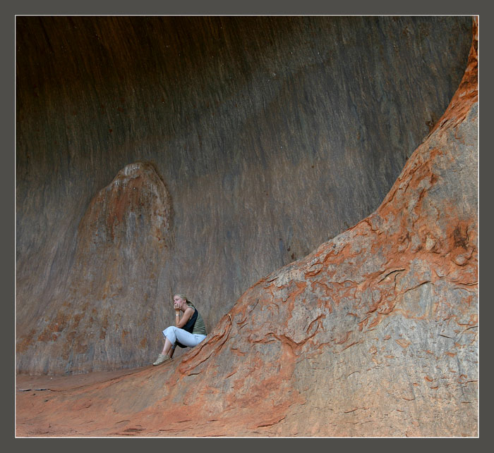 фото "В пещерах Улуру." метки: путешествия, Австралия