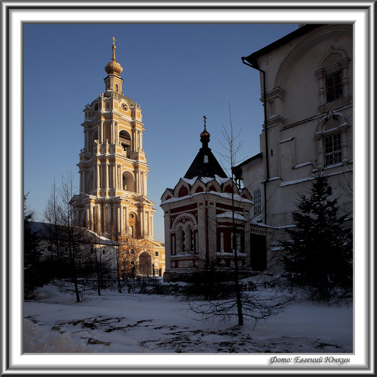 photo "Novospassky monastery. Belfry" tags: architecture, landscape, 
