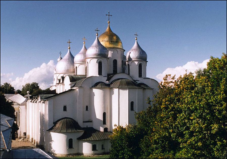 photo "St. Sophia from Novgorod" tags: travel, architecture, landscape, Europe