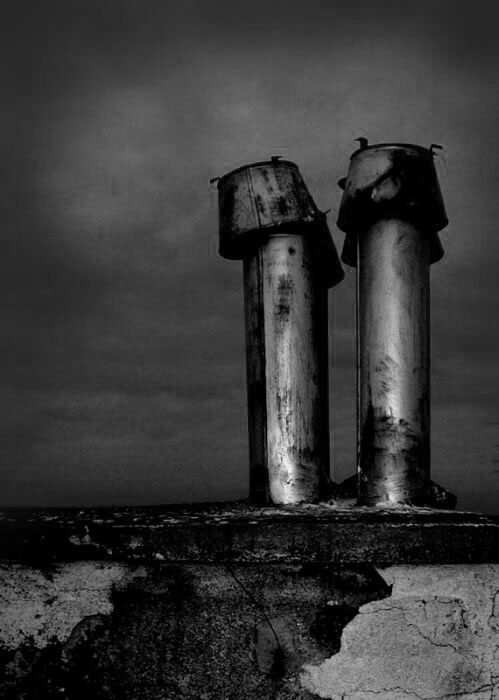 photo "two towers" tags: black&white, 