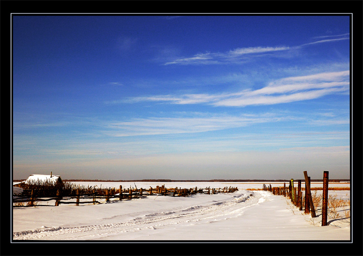photo "Direction" tags: landscape, clouds, winter