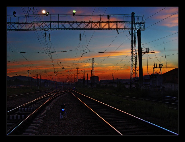 photo "foto" tags: landscape, architecture, sunset