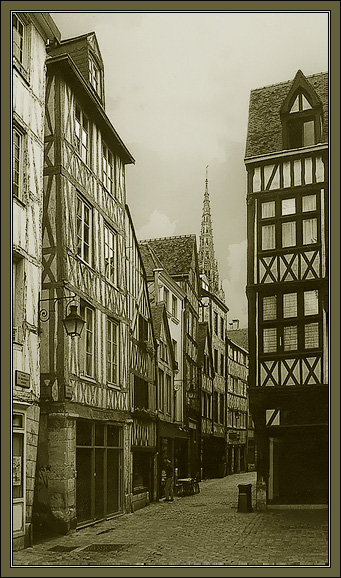 photo "Evening in Rouen" tags: misc., architecture, landscape, 