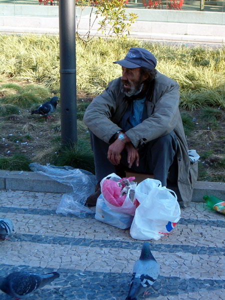 photo "Pobreza, Poor man" tags: portrait, man