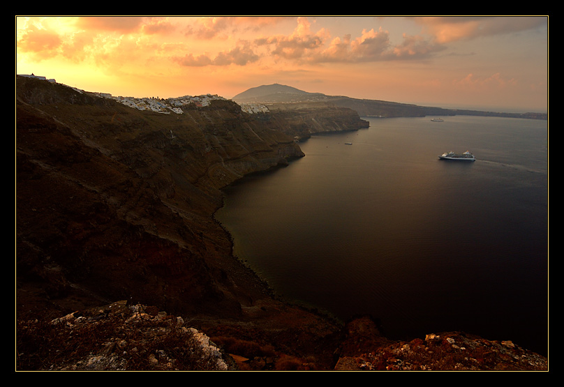 photo "From series " The Greek sketches"" tags: landscape, mountains, sunset