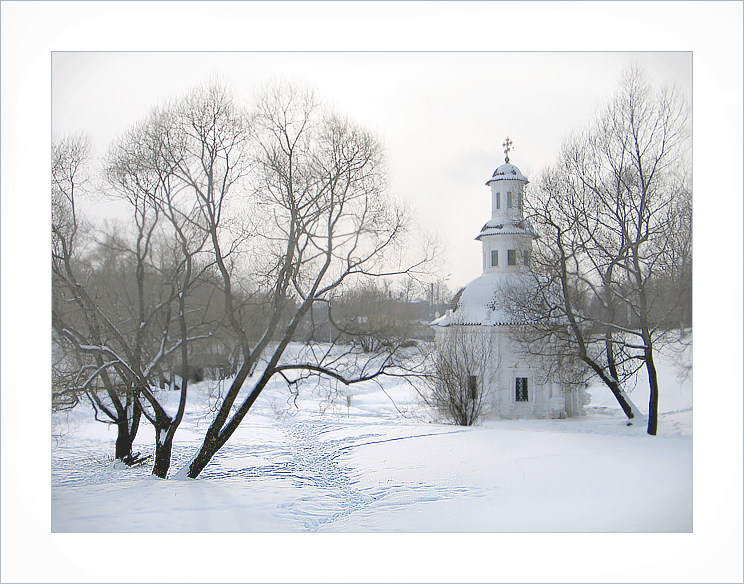 фото "Зимний сон" метки: пейзаж, архитектура, зима