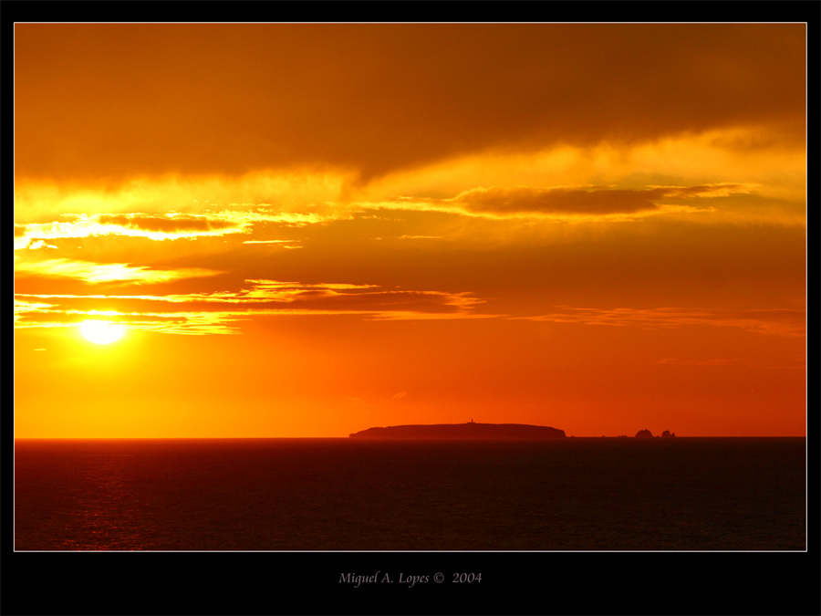 photo ""Berlengas"" tags: landscape, travel, Europe, sunset