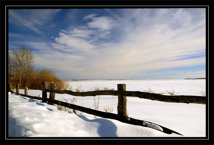 photo "Presentiment" tags: landscape, clouds, winter