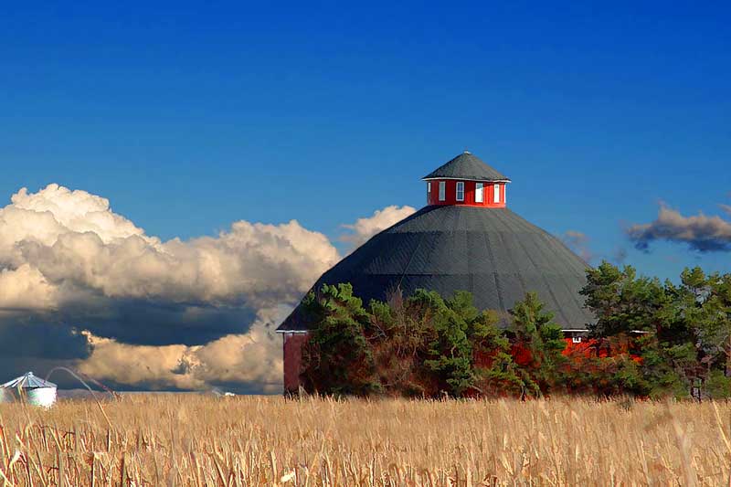 photo "Indiana Round Barn" tags: landscape, 