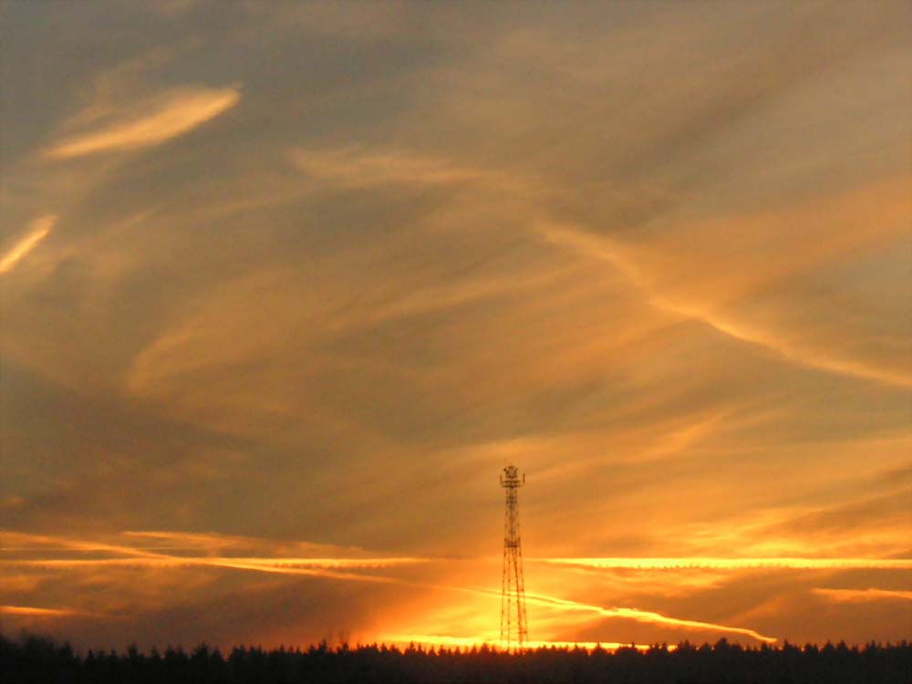 photo "Evenings in Moscow region" tags: landscape, sunset