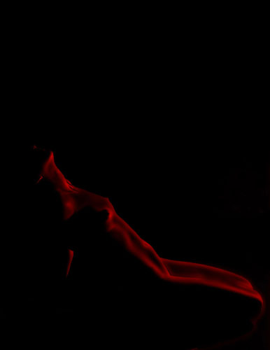 photo "experiment - in red light" tags: nude, abstract, 