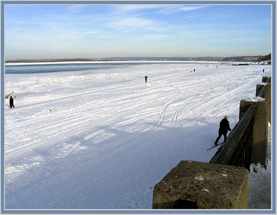 photo "In the winter on Volga" tags: landscape, winter