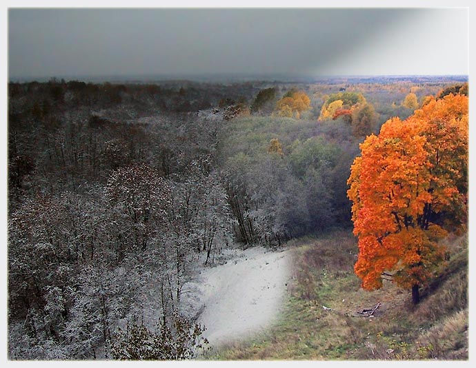 photo "Autumn-winter" tags: landscape, autumn, winter