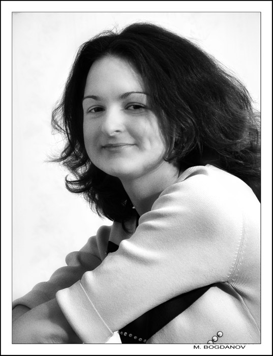photo "Olga" tags: portrait, black&white, woman